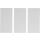Filzgleiter, Platten, weiß, 100 x 200 mm, 3-tlg.