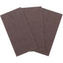 Filzgleiter, Platten, braun, 100 x 200 mm, 3-tlg.