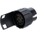 Adapter für Anhängerstecker 12 V, 7-polig auf...