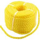 Kunststoff-Seil / Allzweckseil, 6 mm x 20 m, gelb