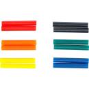 Heißklebe-Patronen, bunt, Ø 7,5 mm, 50 mm,...