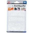 Elastikpuffer-Satz, transparent, 46-tlg.
