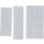 Elastikpuffer-Satz, transparent, 46-tlg.