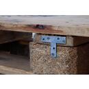 T-Winkel, 70 x 50 x 16 mm, 4-tlg.