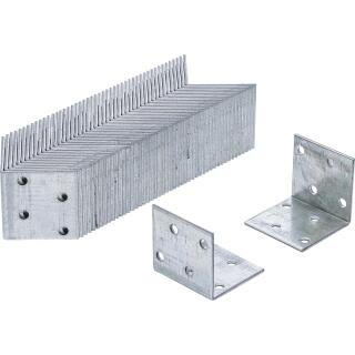 Winkelverbinder, 40 x 40 x 40 x 2 mm, Spar-Pack, 50 Stück