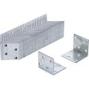 Winkelverbinder, 40 x 40 x 40 x 2 mm, Spar-Pack, 50 Stück