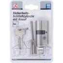 Sicherheits-Schließzylinder, mit Knauf, 60 mm