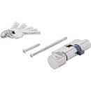 Sicherheits-Schließzylinder, mit Knauf, 60 mm