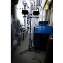 Duo-SMD-LED-Arbeits-Strahler, mit Stativ, 2 x 70 W