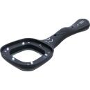 Handlupe, LED
