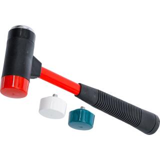Wechselkopf-Hammer-Satz, Fiberglasstiel, Ø 38 mm