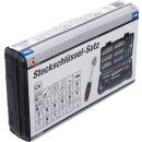 Steckschlüssel-Satz, Antrieb 6,3 mm (1/4 Zoll), 130-tlg.