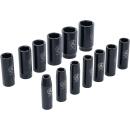 Kraft-Steckschlüssel-Einsatz-Satz, Antrieb 12,5 mm...