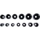 Kraft-Steckschlüssel-Einsatz-Satz, Antrieb 12,5 mm (1/2 Zoll), SW 10 - 32 mm, 13-tlg.