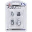 Adapter-Satz für Ratschen-Ringschlüssel, 4-tlg.