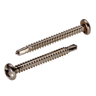 DIN 7504 Bohrschrauben Linsenkopf-Z Form M Edelstahl A2 M 5,5x25 500 Stück