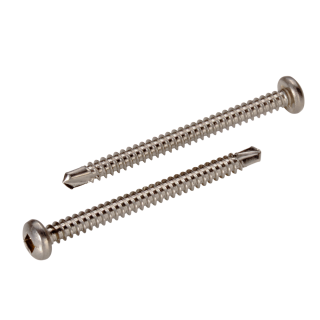 DIN 7504 Bohrschrauben Linsenkopf Form M Edelstahl A2 M 4,8x70 V2 200 Stück