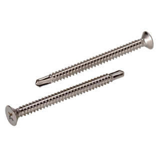 DIN 7504 Bohrschrauben Senkkopf Form O Edelstahl A2 O 4,8x13 H 1000 Stück