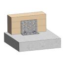 Winkelverbinder ohne Rippe Gutzeit 90x48x76x3 50 Stück