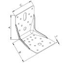 GBR Winkelverbinder mit seitlicher Verstärkung Gutzeit 105x105x90x2 50 Stück