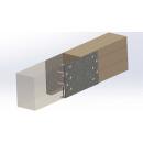 Gerberverbinder Gutzeit 260x180x20x2 10 Paar