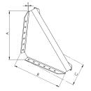 Knaggen Gutzeit 90x2 40 Stück