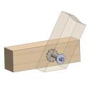 Einpressdübel Zweiseitig Gutzeit D = 75x2 mm M16 100 Stück