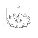 Einpressdübel Einseitig Gutzeit D = 75x2 mm M16 100 Stück