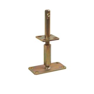 Pfostenträger Typ I ( Typ: Z) höhenverstellbar zum aufdübeln Gutzeit 10 Stück