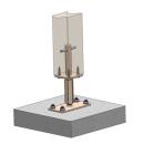 Pfostenträger Typ I ( Typ: Z) höhenverstellbar zum aufdübeln Gutzeit 10 Stück