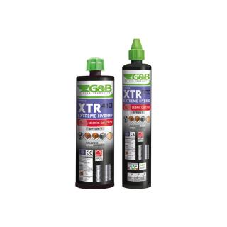 G&B Injektionsmörtel EXTReme Hybrid XTR Vinylester CE1 12x410 ml (1 Umkarton)