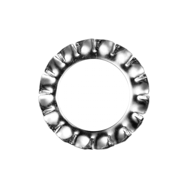 DIN 6798 Fächerscheiben Form A Edelstahl A2 A 8,2 1000 Stück, 18,10