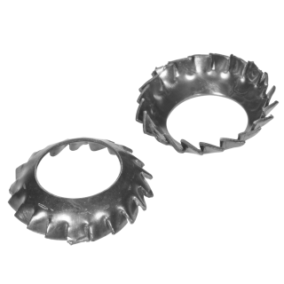 DIN 6798 Fächerscheiben Edelstahl A2 Form V 4,3 1000 Stück