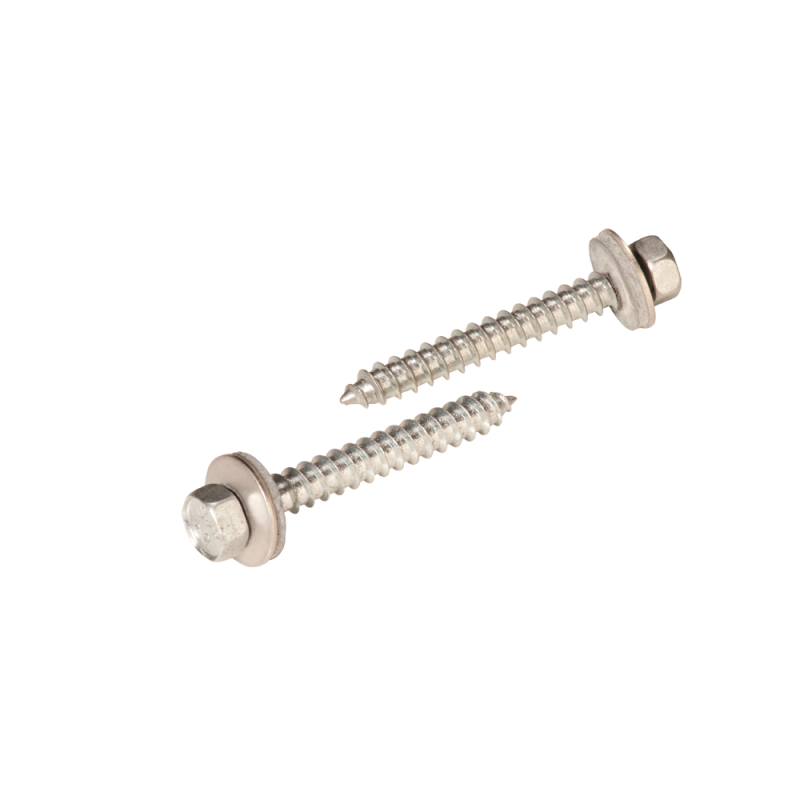 Fassadenbauschrauben mit Spitze und 16 mm Dichtscheibe   Schrauben Shop
