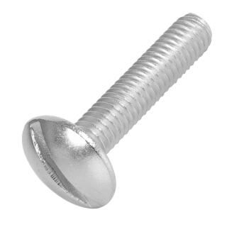 Flachrundschrauben großer Kopf Schlitz NF E 27-128 Edelstahl A4 M 6x20 500 Stück