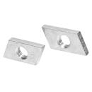 Gewindeplatten Typ 28/15, scharfkantig Edelstahl A2 M 8...