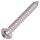 Halbrundkopf-Sicherheitsschrauben Einweg-Antrieb Edelstahl A2 C 4,8x19 100 Stück