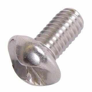 Halbrundkopf-Sicherheitsschrauben Einweg-Antrieb Edelstahl A2 M 5x40 100 Stück