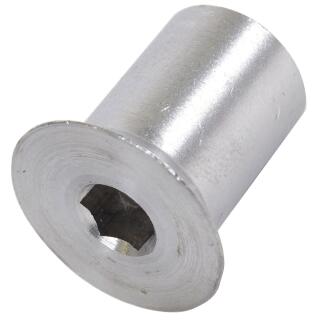 Hülsenmuttern Senkkopf Innensechskant Edelstahl 1.4305 M 16x25 25 Stück