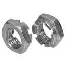 DIN 937 Kronenmuttern niedrige Form Edelstahl A2 M 18 25...