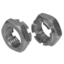 DIN 937 Kronenmuttern niedrige Form Edelstahl A4 M 18 25...