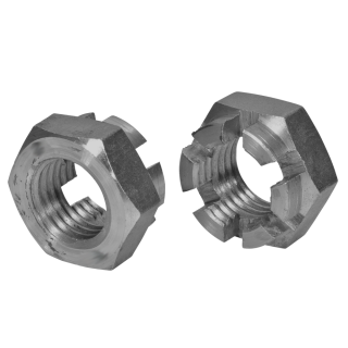 DIN 979 Kronenmuttern niedrige Form Edelstahl A4