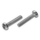 DIN 7985 Linsenschrauben TX Edelstahl A2 M 2x6 1000 Stck