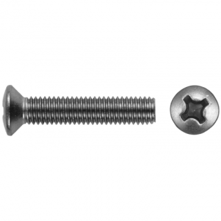 DIN 966 Linsensenkschrauben H Edelstahl A2 3x35 500 Stück