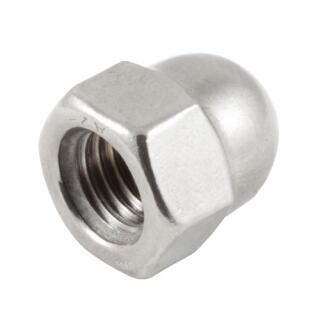 DIN 1587 Hutmuttern gedrehte Ausführung Sechskant hohe Form Edelstahl 1.4305 M 18 25 Stück