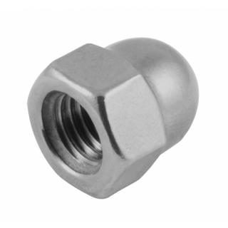 DIN 1587 Hutmuttern Sechskant hohe Form Edelstahl A4 M 24 10 Stück