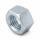 ISO 4032 Sechskantmuttern Stahl Kl.8 verzinkt M 6 1000 Stück