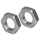 DIN 936 Sechskantmuttern Feingewinde niedrige Form Edelstahl A2 M 24x2 50 Stück