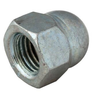 DIN 1587 Hutmuttern Sechskant Stahl verzinkt hohe Form M 12 50 Stck