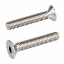 ISO 10642 Senkschrauben Innensechskant Vollgewinde Edelstahl A2 M 5x12 500 Stück